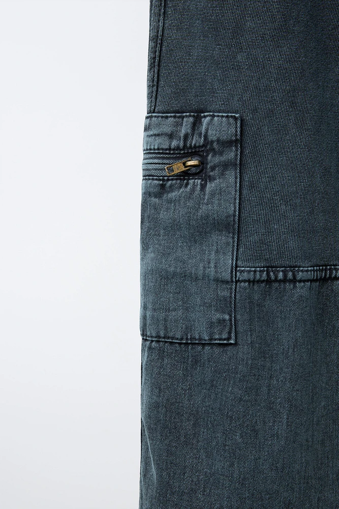 WASHED EFFECT JOGGER PANTS