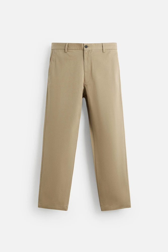 REGULAR FIT CHINO PANTS