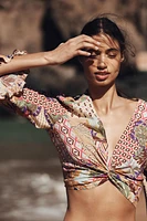 PRINTED CROP TOP