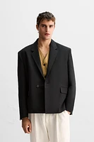 LIMITED EDITION LINEN-COTTON SUIT JACKET