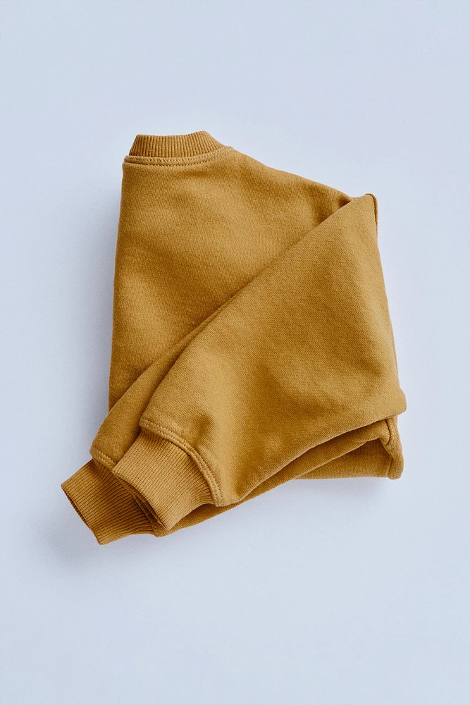 ZARA TIMELESS - EMBROIDERED DETAIL SWEATSHIRT