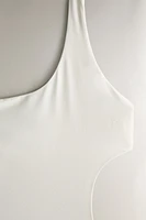 MAILLOT DE BAIN PLAGE ASYMÉTRIQUE CUT OUT