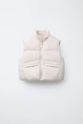 WATER REPELLENT VEST WITH POCKETS