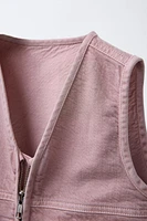 TWILL POCKET VEST