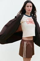 WATER REPELLENT PARACHUTE LONG JACKET