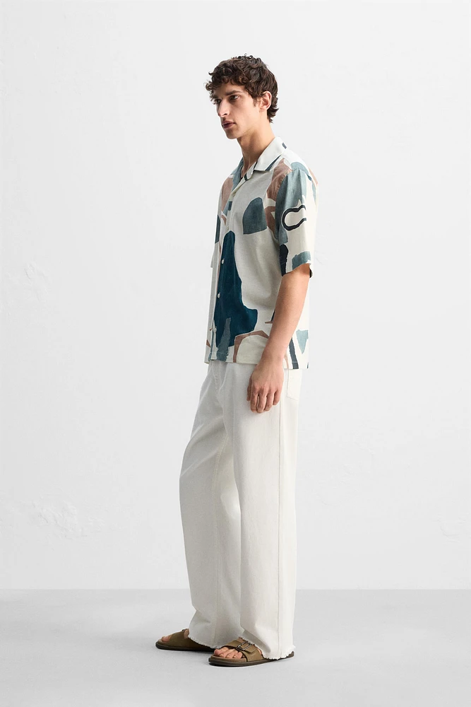 ABSTRACT PRINT SHIRT
