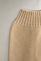 CHILDREN’S CHUNKY KNIT FOOTED LEGGINGS