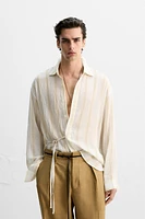 FLOWY BOW SHIRT