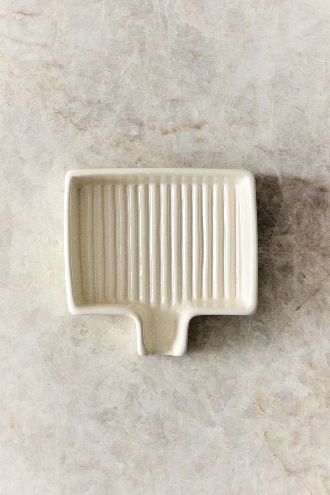 CERAMIC SCOURER TRAY