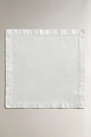 SERVIETTE DE TABLE COTON JOUR ÉCHELLE