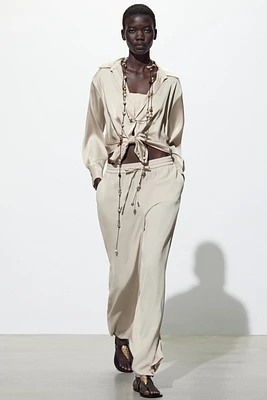 PANTALON FLUIDE STYLE PYJAMA