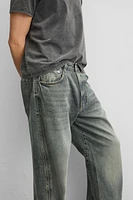 BAGGY FIT JEANS WITH SEAMS