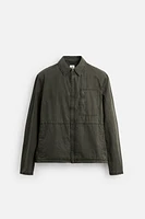 WASHED TECHNICAL JACKET