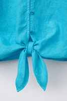 100% LINEN TOP