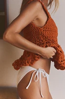 CROCHET KNIT TOP