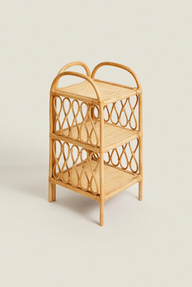 CHAISE DE NUIT ROTIN