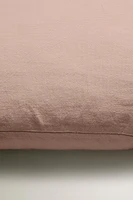WASHED LINEN THROW PILLOW COVER