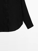 Flowing 100% linen shirt