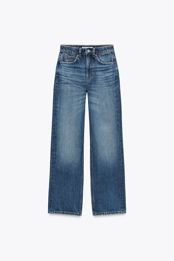 Z1975 STRAIGHT HIGH WAIST LONG LENGTH JEANS