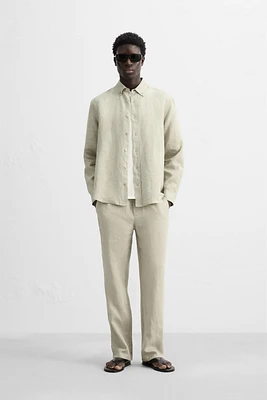 PANTALON 100 % LIN
