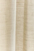 MEDIUM OPACITY FADED LINEN CURTAIN