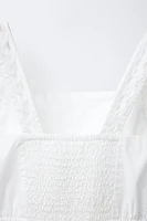 EMBROIDERED BUTTERFLY LONG JUMPSUIT