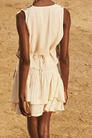 LIMITED EDITION EMBROIDERED STUDDED VEST