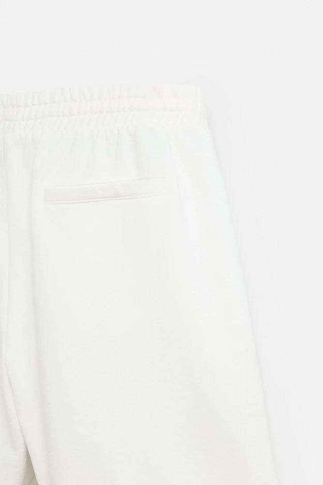 BERMUDA DE JOGGING DÉLAVÉ RELAXED FIT