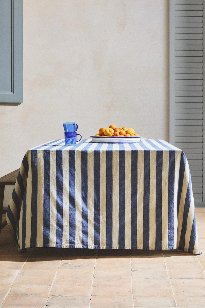 NAPPE BANDES FIL TEINTÉ