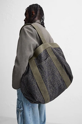 ANIMAL PRINT TOTE BAG
