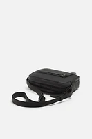 RUBBERIZED CROSSBODY BAG
