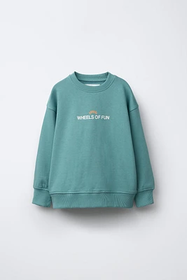 GRAFFITI PRINTED SWEATSHIRT