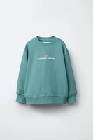 GRAFFITI PRINTED SWEATSHIRT