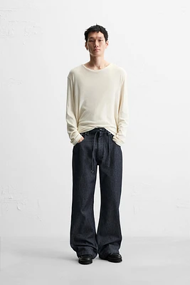 BAGGY FLARE FIT JEANS