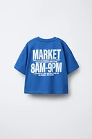 TEXT PRINT T-SHIRT