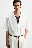 CHEMISE RELAXED FIT ENTRE-DEUX
