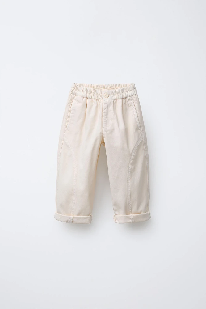CANVAS BALLOON PANTS
