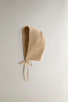 CHILDREN’S CHUNKY KNIT BONNET