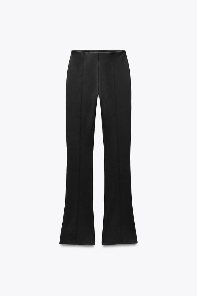 INTERLOCK FLARE LEGGINGS