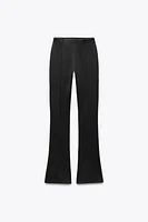INTERLOCK FLARE LEGGINGS