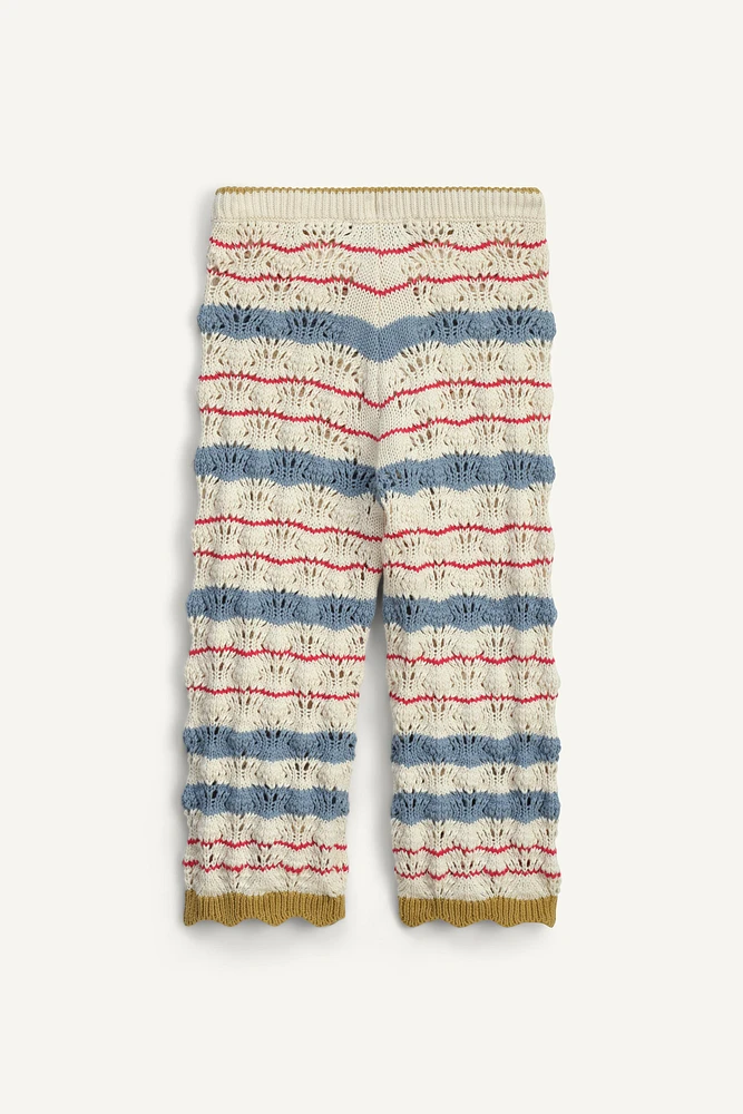 STRIPED KNIT PANTS LIMITED EDITION