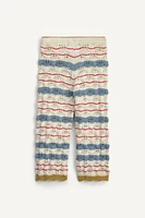 STRIPED KNIT PANTS LIMITED EDITION