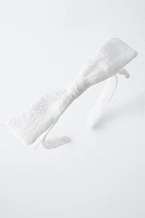 OPENWORK BOW HEADBAND