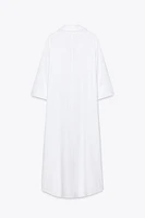 LINEN SHIRT DRESS