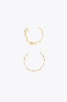 2-PACK OF SNAKE BRACELETS