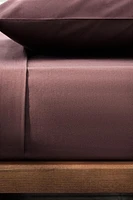 PERCALE COTTON FLAT SHEET (300 THREAD COUNT)