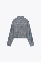 CHEMISE COURTE À POCHES