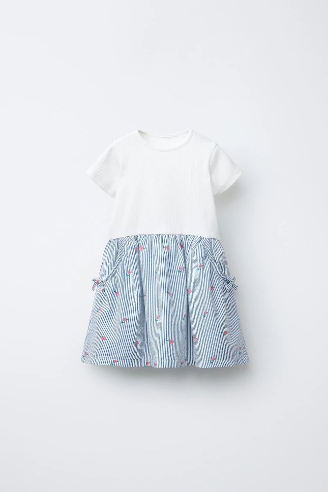 ROBE BIMATIÈRE À POCHES