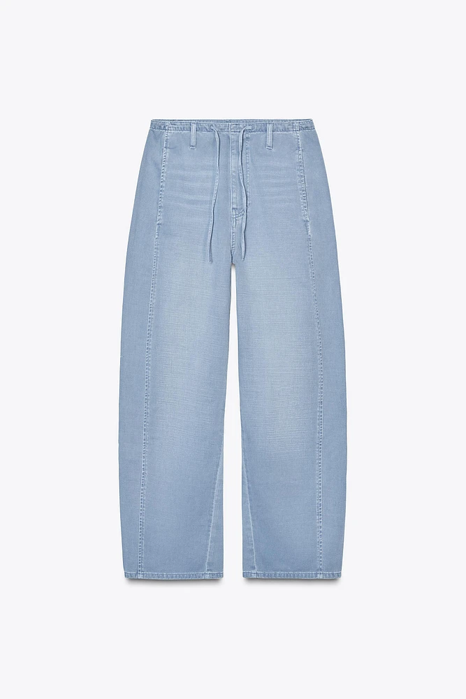 PANTALON CHINO AVEC LAÇAGE