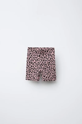 RIBBED BIKE SHORTS